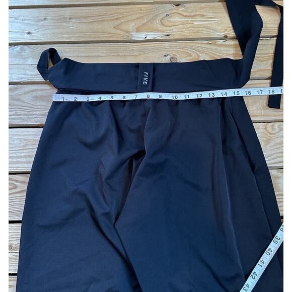 Five Dance Women’s Bow Joggers Pants Size Medium Black Tie Waist Pull On - Picture 8 of 8